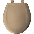 Church Seat Church Seat 200SLOWT 148 Round Closed Front Toilet Seat in Sand 200SLOWT 148